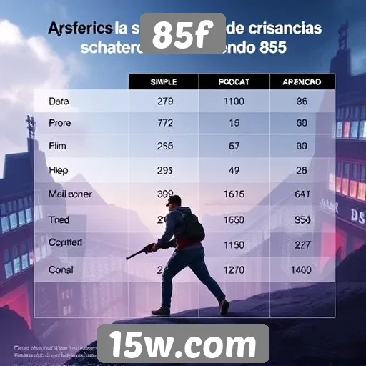 Desempenho de 85f em comparação com concorrentes