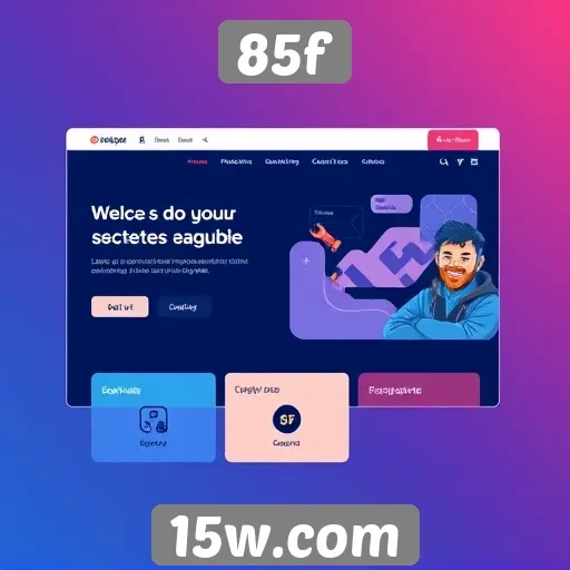 Experiência do usuário no site 85f é aprimorada